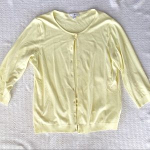 Fox & Ali Pale Yellow Cardigan